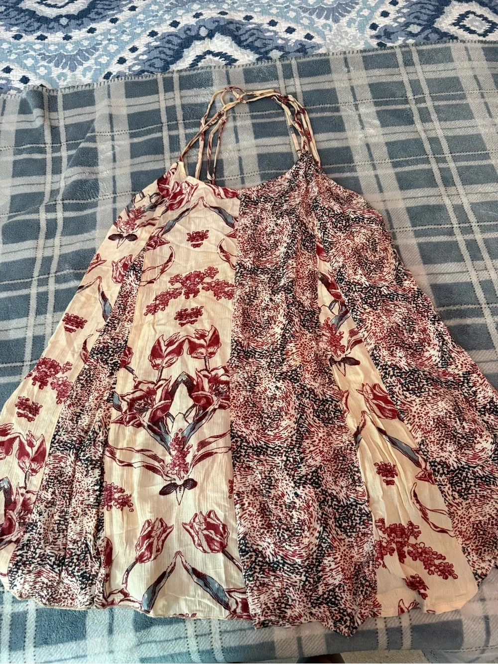Free People Boho Floral Romper Size L